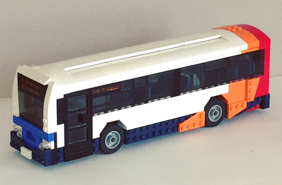 Lego discount coach bus