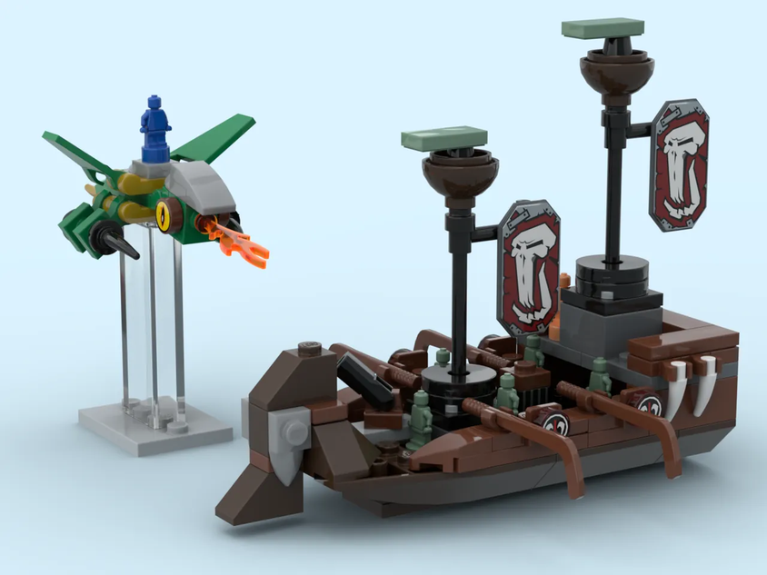 Lego 2024 troll ship