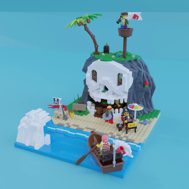 Lego pirate cove sale