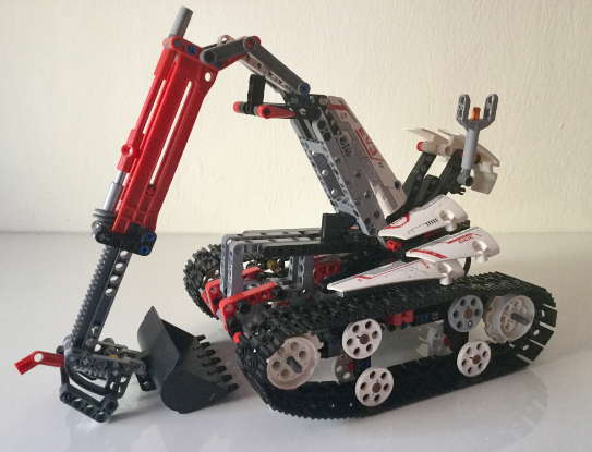 Lego volvo online digger