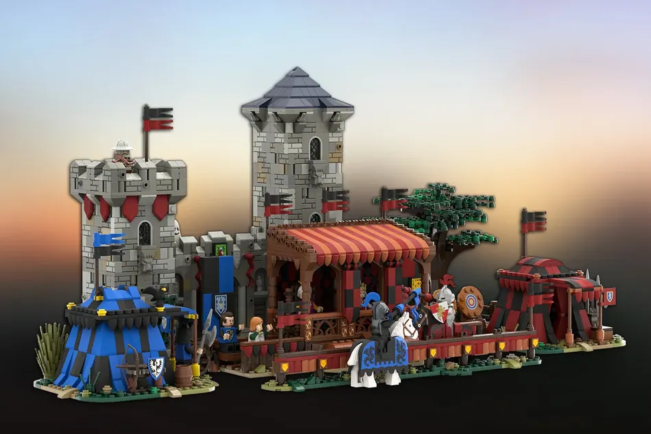 LEGO Ideas Medieval Tavern Achieves 10,000 Supporters - The Brick Fan