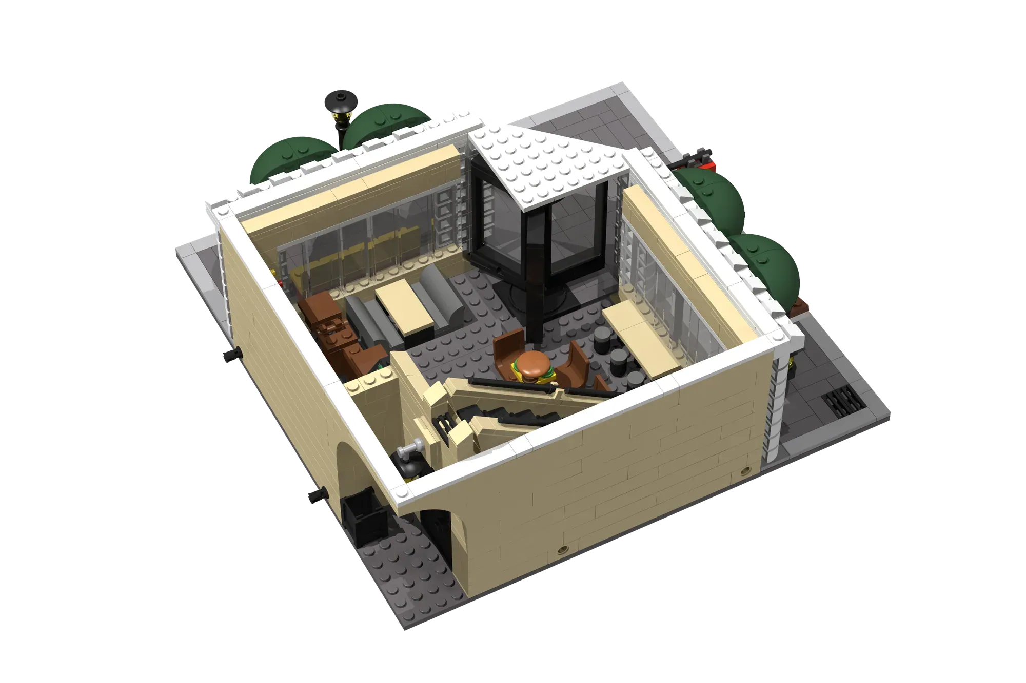 Modular McDonald's | LEGO® Ideas