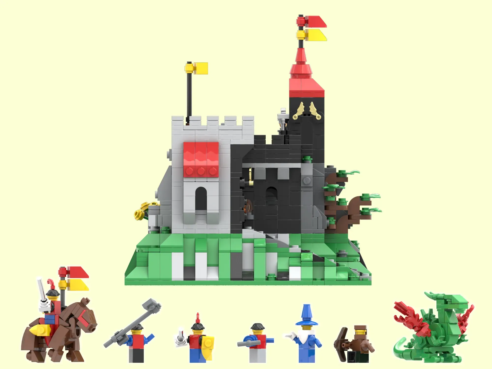 Fire Breathing Fortress LEGO Ideas