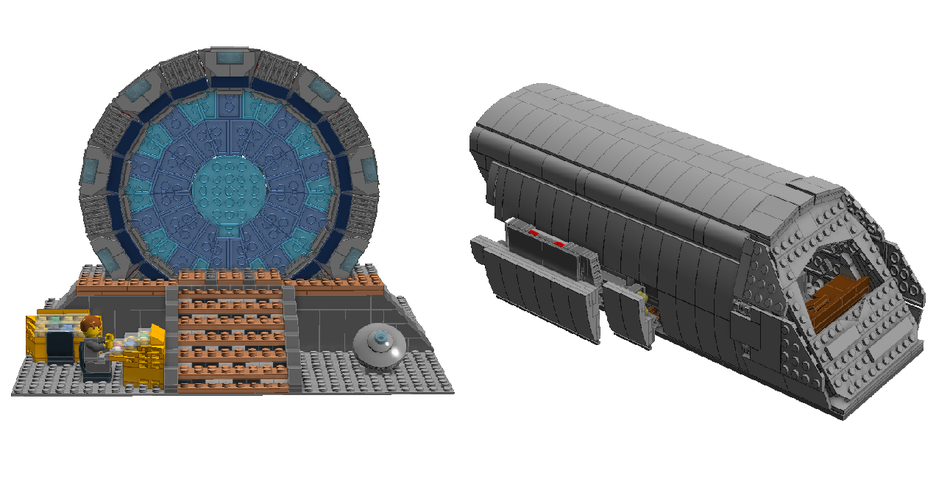 Stargate atlantis lego sale