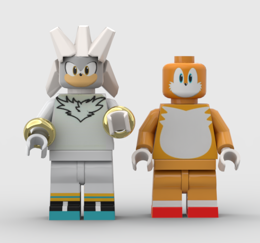 Lego sonic silver hot sale