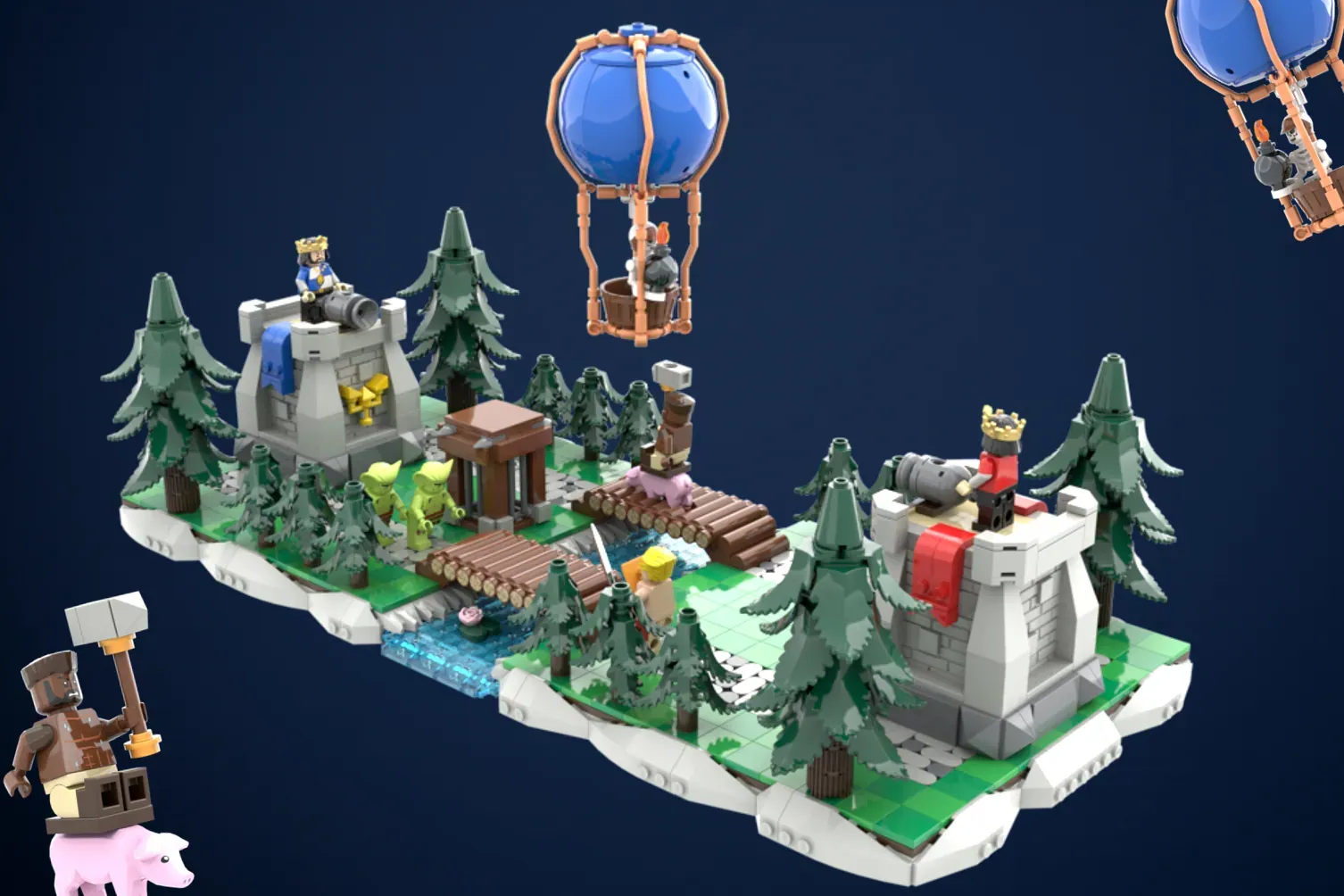 Clash Royale – The Legendary Forest Arena | LEGO® Ideas