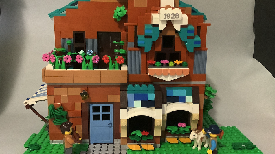 Lego best sale holiday house