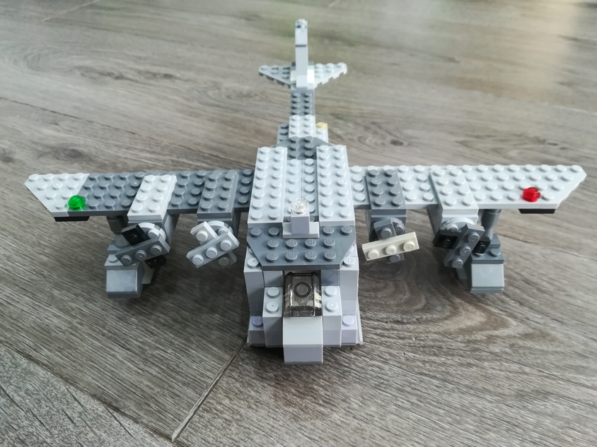 Lego store flying boat