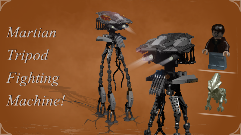 lego alien tripod