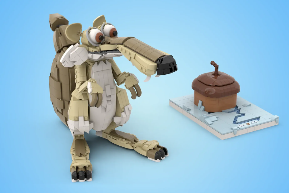 LEGO IDEAS Scrat Ice Age