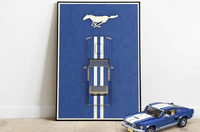 lego ideas mustang
