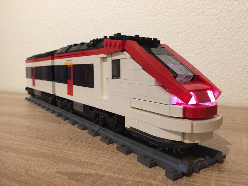 LEGO IDEAS LEGO Express Train Giruno of SBB Stadler SMILE