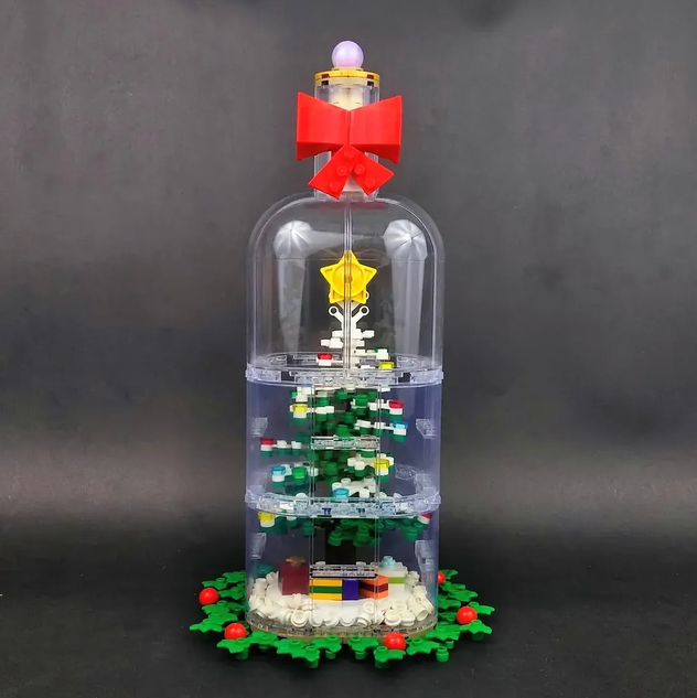 Message in best sale a bottle lego