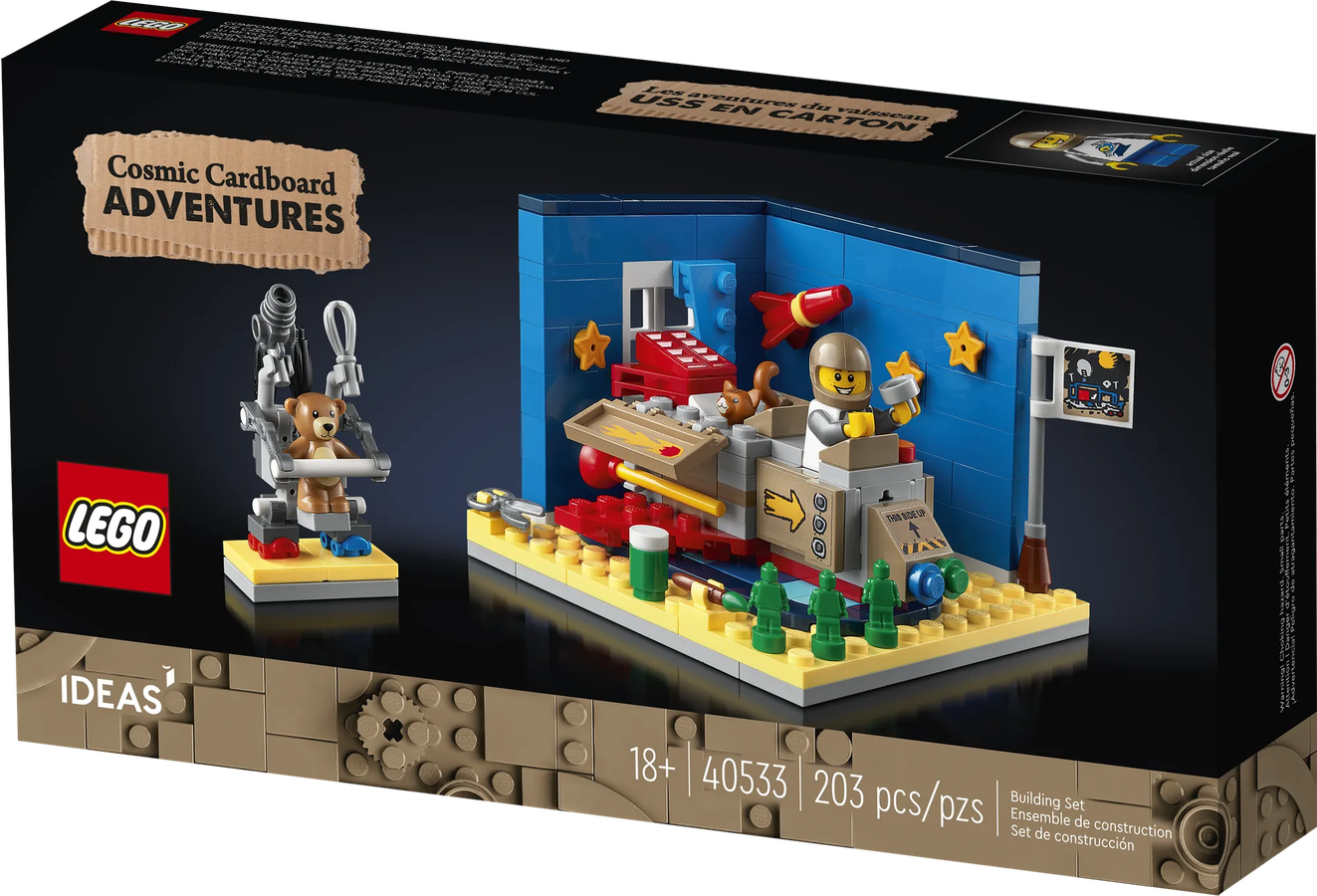 LEGO 40533 Cosmic Cardboard Adventures Lego Ideas Promo : : Jeux  et Jouets