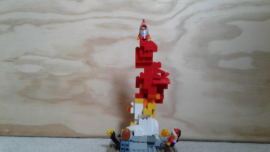 Lego discount rocket man