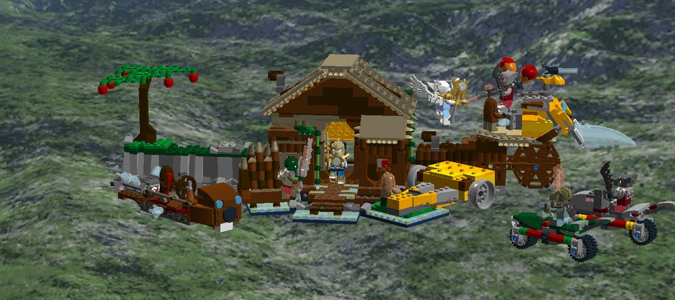 LEGO IDEAS - Legends Of Chima Beaver Village