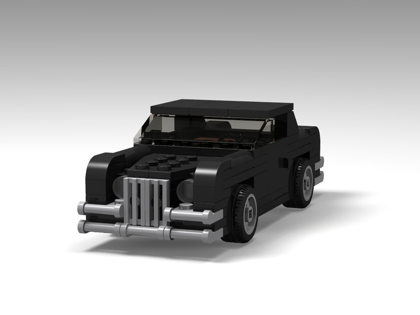 Lego discount black car