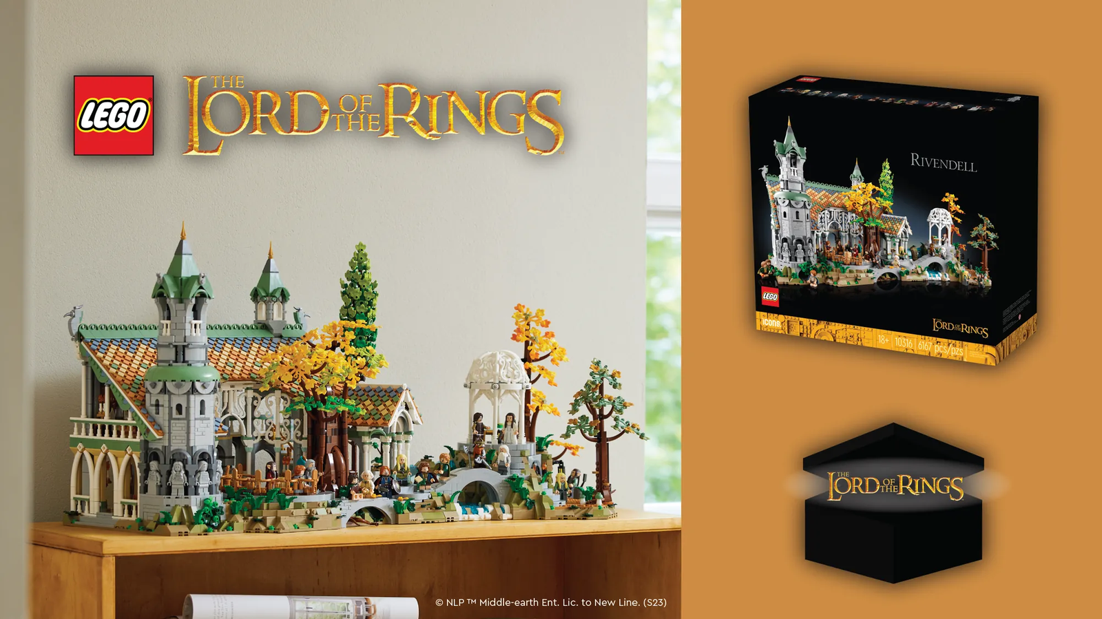 LEGO Model of Main Gate of Minas Tirith, Middle Earth