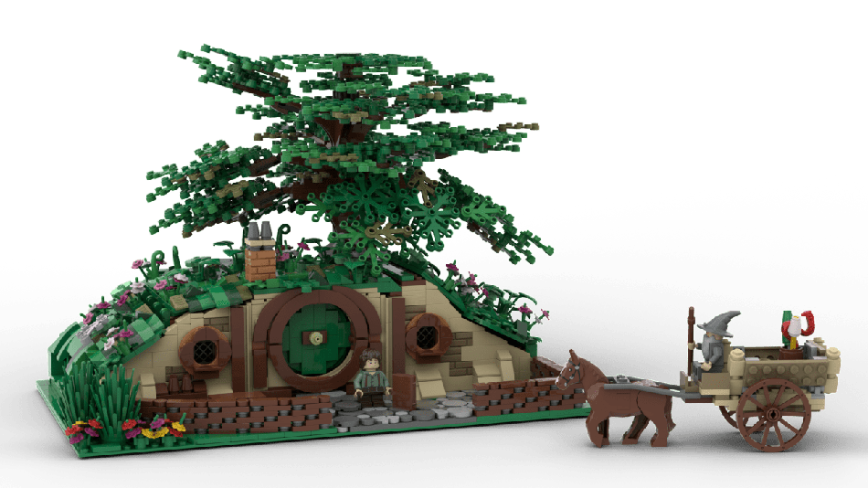 LEGO IDEAS Extended Hobbit Hole The Fellowship Of The Ring