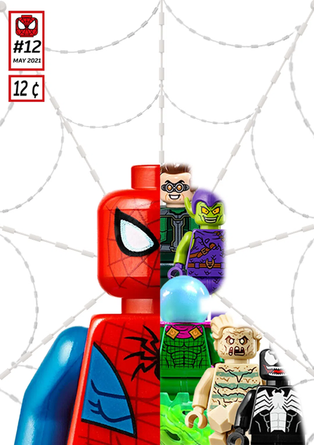 Spiderman best sale lego book