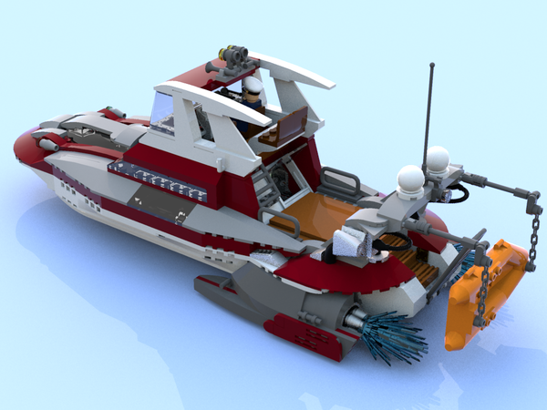 lego cabin cruiser