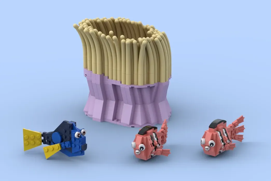 LEGO IDEAS Finding Nemo The Anemone Ne Anem Menemone Anemone