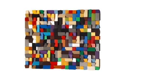 Lego best sale abstract art