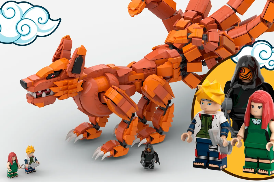 LEGO IDEAS Naruto Attack of the Nine Tails