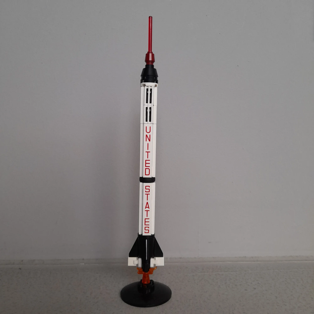 Lego mercury rocket on sale