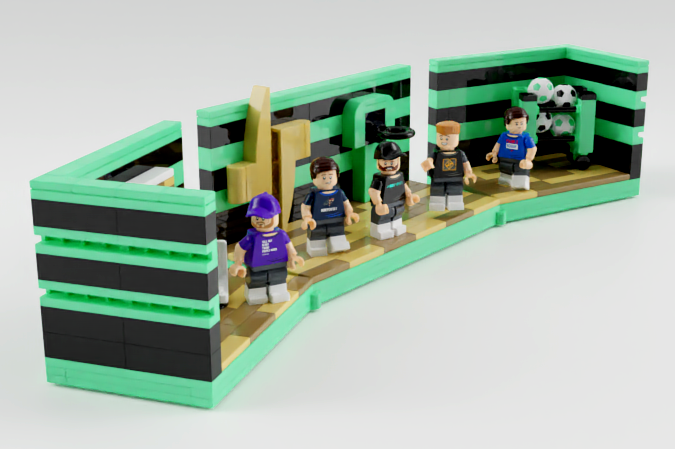 LEGO IDEAS - We love sports! - Basketball Court