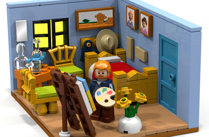 La Chambre De Van Gogh - Lego Ideas Vincent Van Gogh
