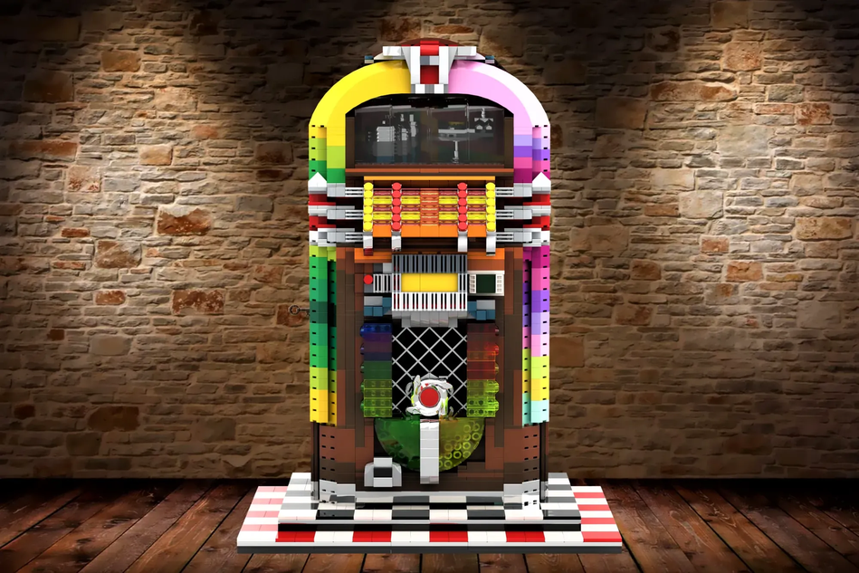 LEGO IDEAS - Vintage Jukebox With Bluetooth Speaker