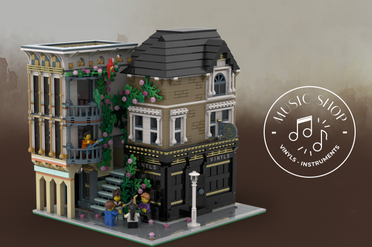 Lego 2024 music shop