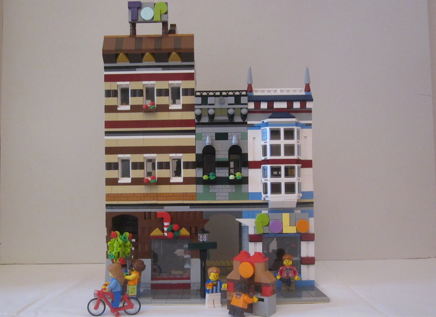 Shopping best sale street lego