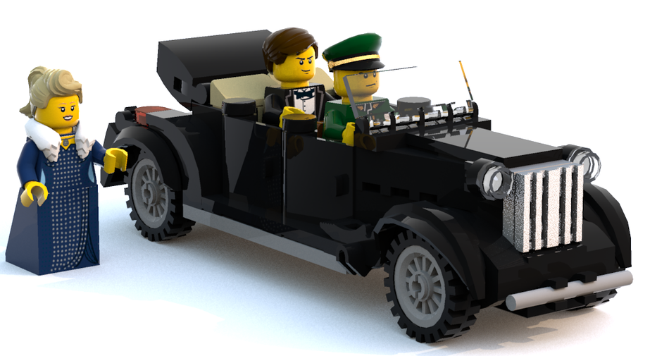 Lego best sale 1930s car