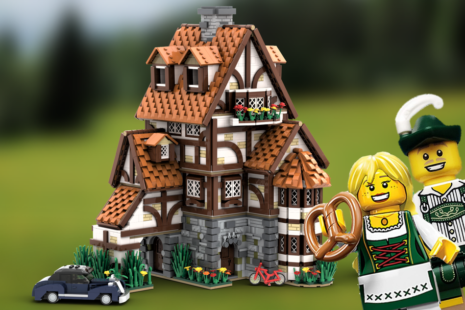 Lego building ideas discount house