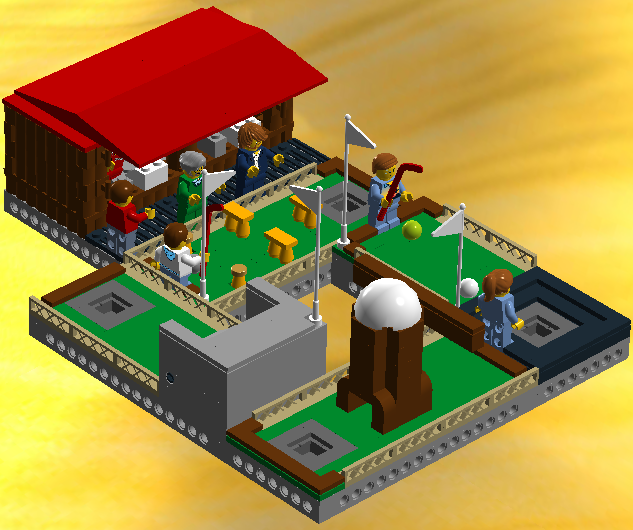 LEGO IDEAS Lego Mini Golf Course