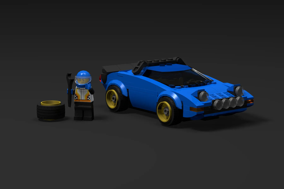 Lego lancia stratos sale