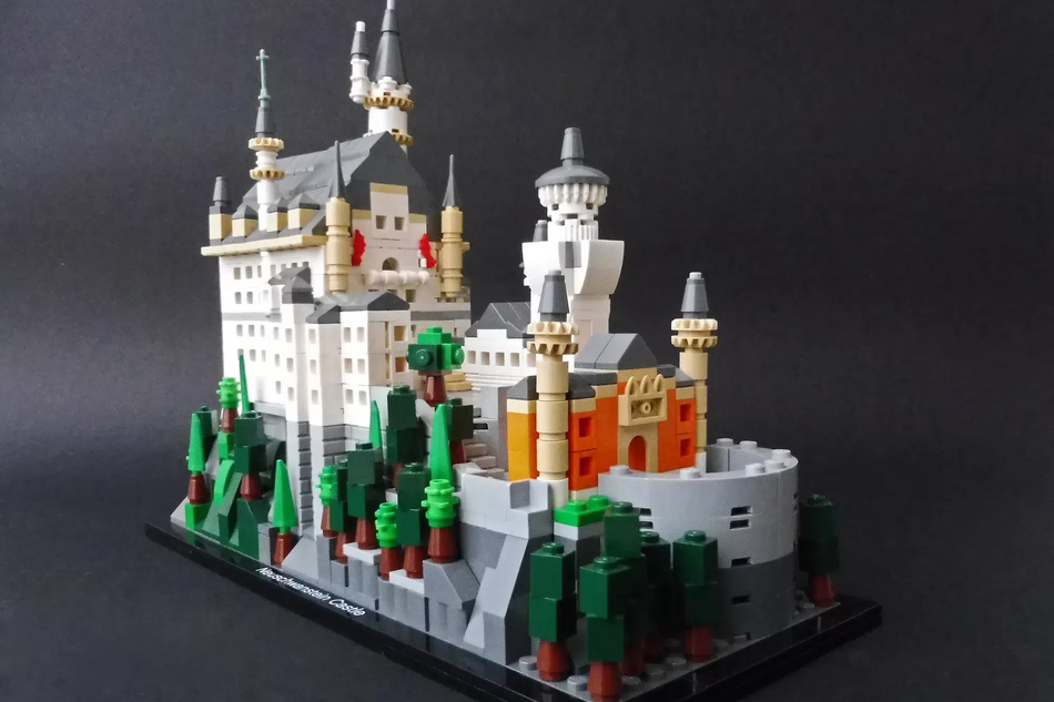 Neuschwanstein castle lego hot sale