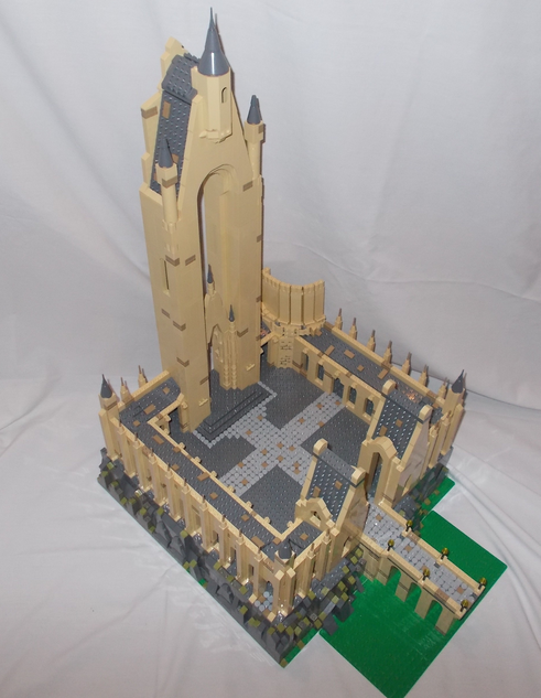 Great hall courtyard store lego harry potter