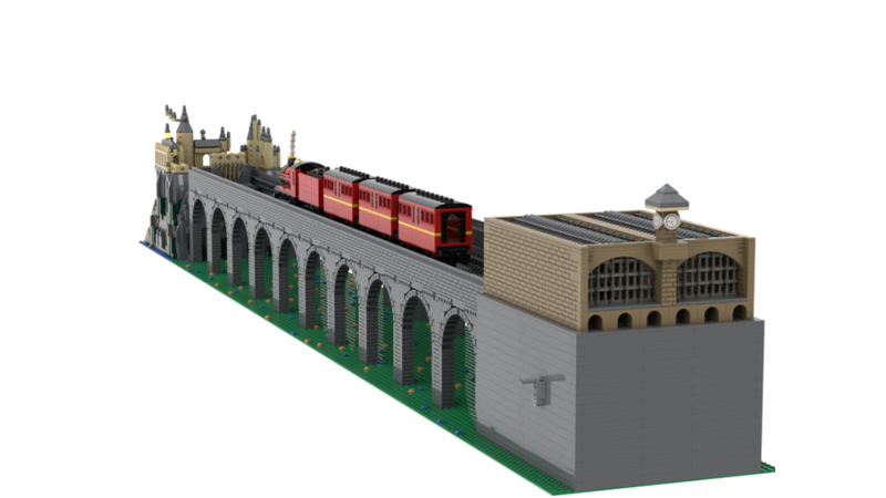 lego kings cross station
