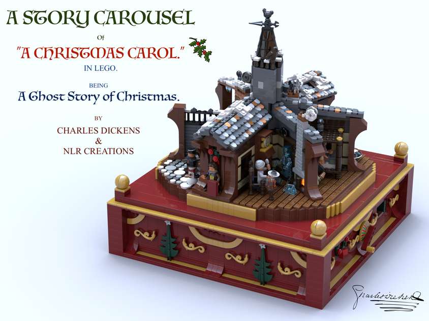 Lego store christmas carol