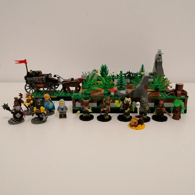 D&d best sale lego minifigures