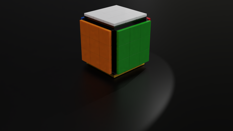 Rubik's best sale cube lego