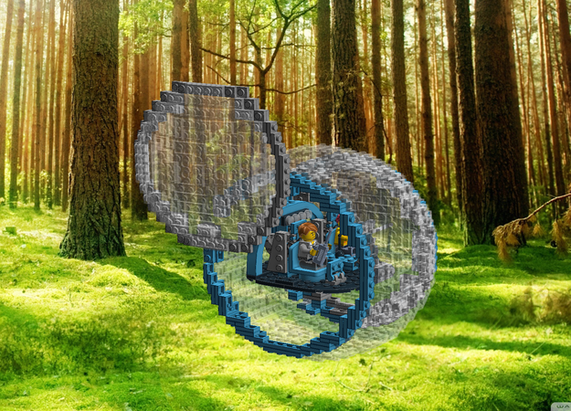 lego jurassic world gyrosphere