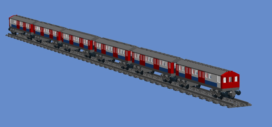 Lego cheap underground train