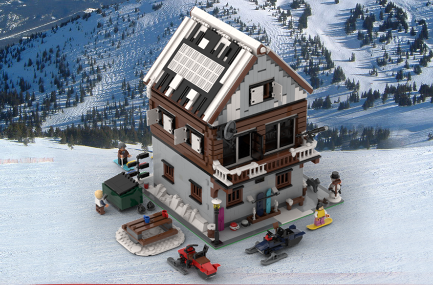 Lego store ski chalet