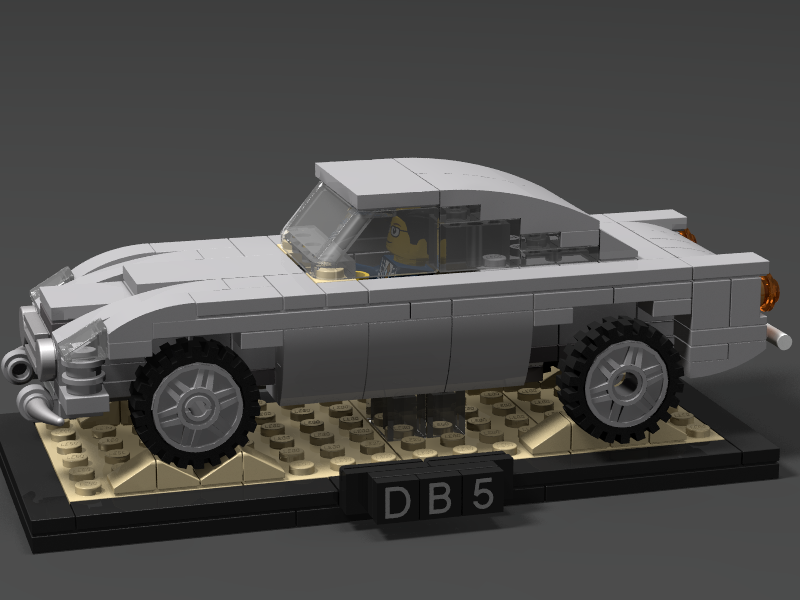 Lego db5 sale moc