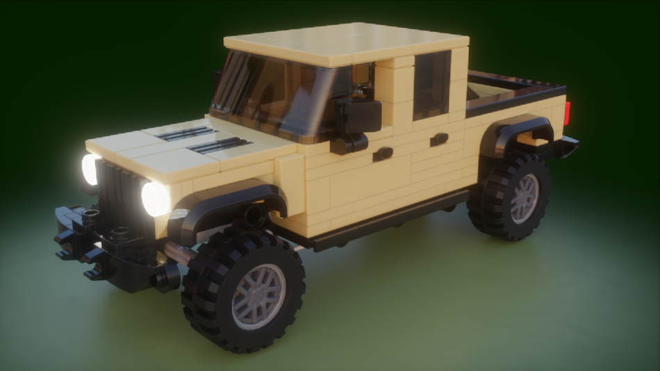 Lego jeep truck sale