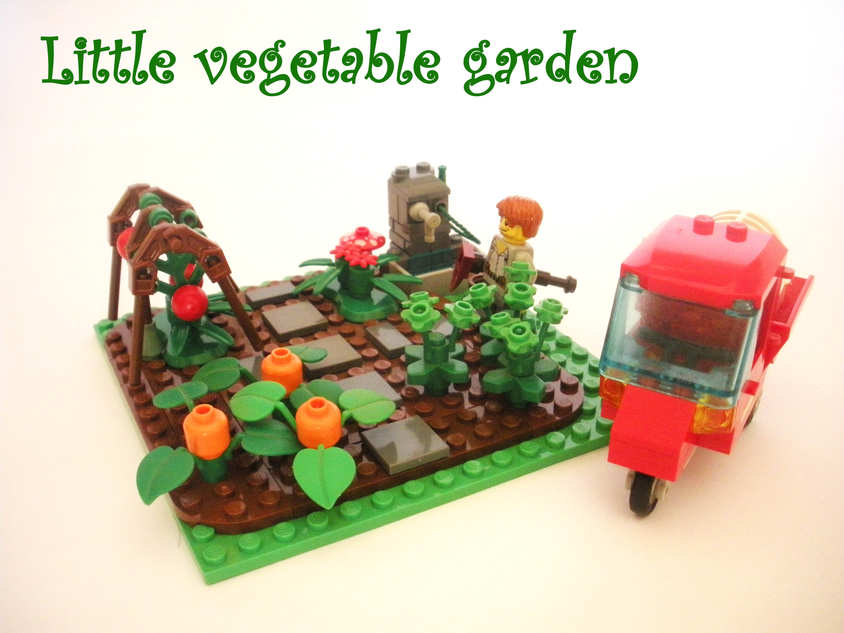 Lego vegetables hot sale